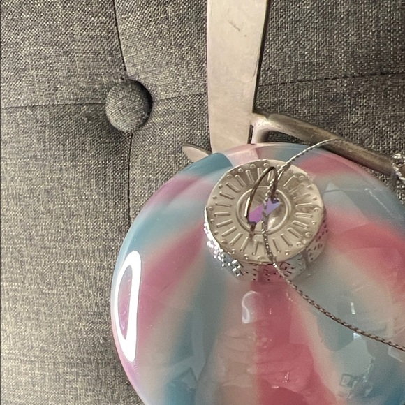Holiday Lane Iridescent Ornament with Pink and Blue Hues - Picture 2 of 5